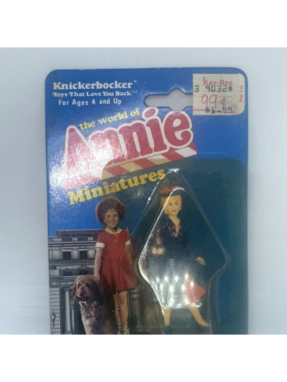 Knickenbocker Annie miniatures Mini figure miss hannigan 1981 1982 sealed RARE
